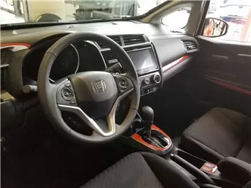 Honda Jazz 2014-2018 Voll Satz, Without NAVI BD innenausstattung armaturendekor cockpit dekor - 3- Cockpit Dekor Innenraum