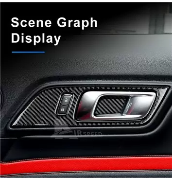 Ford Mustang 2015-2023 Mittelkonsole Armaturendekor WHZ Cockpit Dekor 47 Teilige - 3- Cockpit Dekor Innenraum Ford Mustang 2015-2023 Mittelkonsole Armaturendekor WHZ Cockpit Dekor 47 Teilige - 3- Cockpit Dekor Innenraum