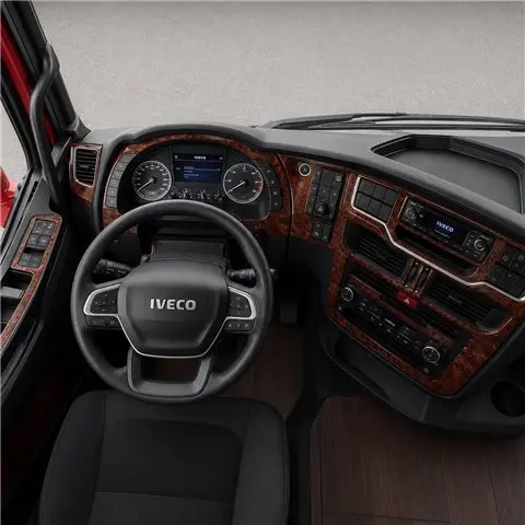IVECO S-WAY 2019 3D Armaturenbrett-Dekor-Set, 17 Teile