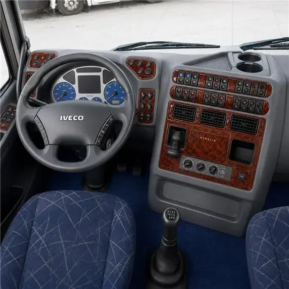 Iveco Stralis 2002-2007 3D Armaturenbrett-Dekor-Set, 73 Teile