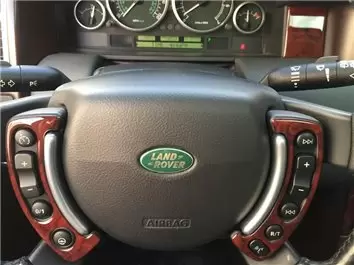 Land Rover Range Rover 2007-2009 Voll Satz, Automatic Gear BD innenausstattung armaturendekor cockpit dekor - 3- Cockpit Dekor I