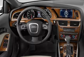 Audi A5 2008-2014 Hatchback Mittelkonsole Armaturendekor Cockpit Dekor 42-Teilige - 2- Cockpit Dekor Innenraum