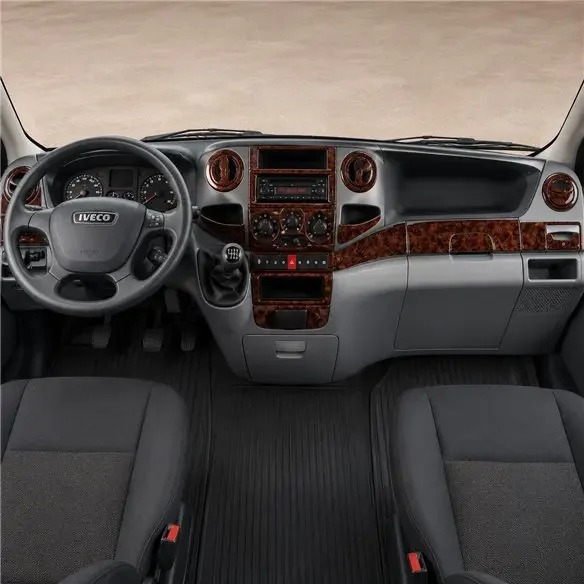 Iveco Daily 2007+ 3D Armaturenbrett-Dekor-Set, 29 Teile