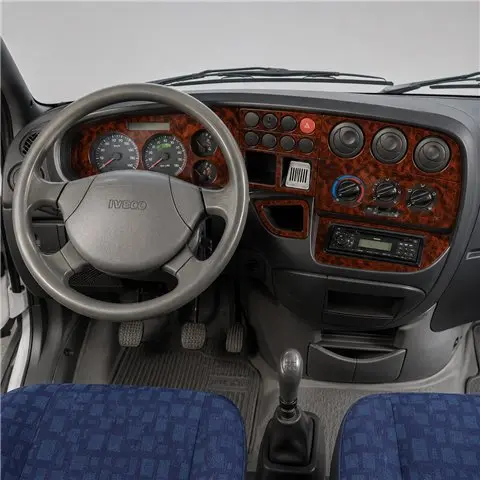 Iveco Daily City 1999-2007 3D Armaturenbrett-Dekor-Set, 8 Teile