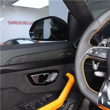 Lamborghini Urus 2018-2024 Signature Mittelkonsole Armaturendekor Cockpit Dekor 15-Teile - 1- Cockpit Dekor Innenraum
