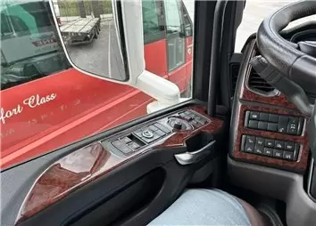 Scania NextGen NG TopSleeper ab 2016 Mittelkonsole Armaturendekor Cockpit Dekor 24-Teile - 6- Cockpit Dekor Innenraum