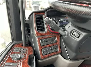 Scania NG-Series ab 2016 Basic Mittelkonsole Armaturendekor Cockpit Dekor 12-Teile - 2- Cockpit Dekor Innenraum