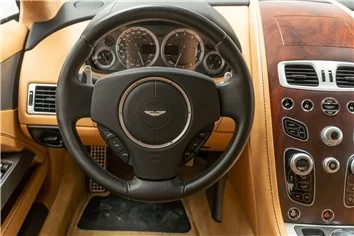 Aston Martin Vanquish 2017 Mittelkonsole Armaturendekor Cockpit Dekor 3-Parts
