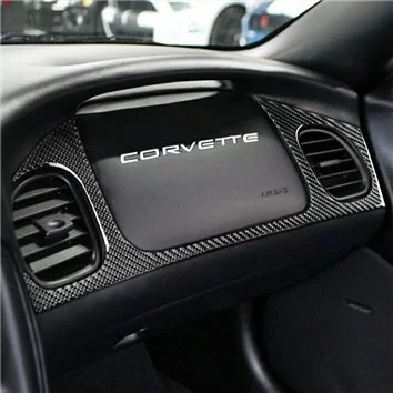 Chevrolet Corvette 1998-2004 Voll Satz BD innenausstattung armaturendekor cockpit dekor