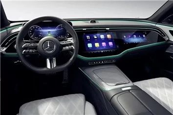 Mercedes-Benz E-Klasse W214 2023 – Schnittvorlage für Innenraumfolierung Mercedes-Benz E-Klasse W214 2023 – Schnittvorlage für Innenraumfolierung