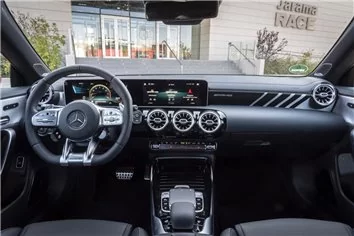 Mercedes-Benz CLA-Klasse C118 2019 – Schnittvorlage für Innenraumfolierung Mercedes-Benz CLA-Klasse C118 2019 – Schnittvorlage für Innenraumfolierung