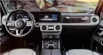 Mercedes-Benz G-Klasse W463 2018 – Schneidevorlage für Innenraumfolierung Mercedes-Benz G-Klasse W463 2018 – Schneidevorlage für Innenraumfolierung