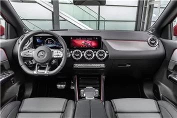 Mercedes-Benz GLA-Klasse H247 2020 – Schnittvorlage für Innenraumfolierung Mercedes-Benz GLA-Klasse H247 2020 – Schnittvorlage für Innenraumfolierung