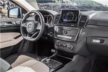 Mercedes-Benz GLE-Klasse Coupé C292 2015 – Schnittvorlage für Innenraumfolierung Mercedes-Benz GLE-Klasse Coupé C292 2015 – Schnittvorlage für Innenraumfolierung