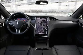 Schneidevorlage für die Innenraumfolie des Tesla Model S 2012 Schneidevorlage für die Innenraumfolie des Tesla Model S 2012