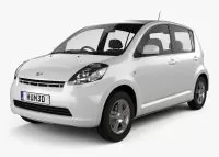 Daihatsu Sirion Dekor-Set für Innenraum | CockpitDekor.at