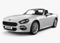 Fiat 124 Spyder Dekor-Set für Innenraum | CockpitDekor.at