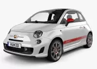 Fiat 500 Dekor-Set für Auto-Innenraum | CockpitDekor.at