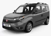Fiat Doblo Dekor-Set für Auto-Innenraum | CockpitDekor.at