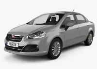 Fiat Linea Dekor-Set für Auto-Innenraum | CockpitDekor.at