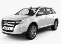 Ford Edge Dekor-Set für Auto-Innenraum | CockpitDekor.at