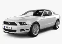 Ford Mustang Dekor-Set für Auto-Innenraum | CockpitDekor.at