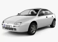 Mazda 323 Dekor-Set für Auto-Innenraum | CockpitDekor.at