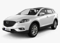 Mazda CX-9 Dekor-Set für Auto-Innenraum | CockpitDekor.at