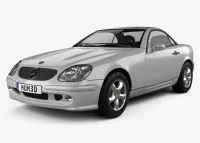 Mercedes-Benz SLK R170, R171, R172 Armaturenbrett-Dekor