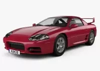 Mitsubishi 3000 GT Dekor-Set für Innenraum | CockpitDekor.at