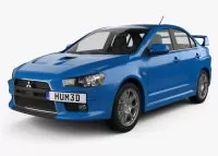 Mitsubishi Lancer Dekor-Set für Innenraum | CockpitDekor.at
