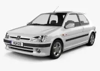 Peugeot 106 Dekor-Set für Auto-Innenraum | CockpitDekor.at