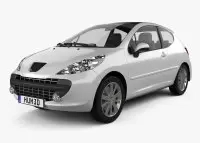 Peugeot 207 Dekor-Set für Auto-Innenraum | CockpitDekor.at