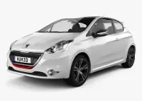 Peugeot 208 Dekor-Set für Auto-Innenraum | CockpitDekor.at