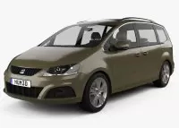 SEAT Alhambra Dekor-Set für Auto-Innenraum | CockpitDekor.at