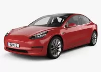 Tesla Model 3 Dekor-Set für Auto-Innenraum | CockpitDekor.at