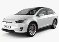 Tesla Model X Dekor-Set für Auto-Innenraum | CockpitDekor.at