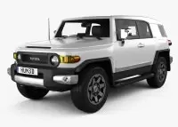 Toyota FJ Cruiser Dekor-Set für Innenraum | CockpitDekor.at