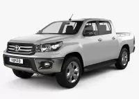 Toyota Hilux Dekor-Set für Auto-Innenraum | CockpitDekor.at