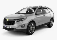 Chevrolet Equinox Dekor-Set für Innenraum | CockpitDekor.at